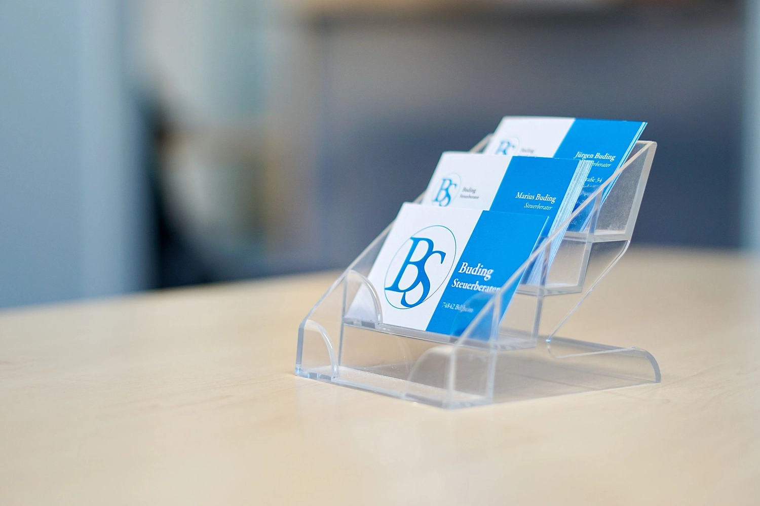 BS – Buding Steuerberater – Visitenkarte